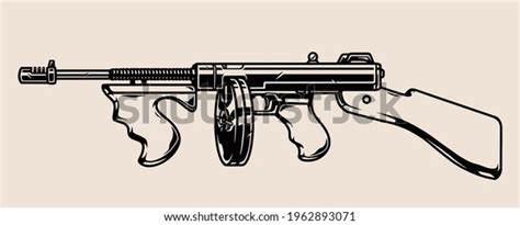 513 Gangster With Tommy Gun Images Stock Photos And Vectors Shutterstock