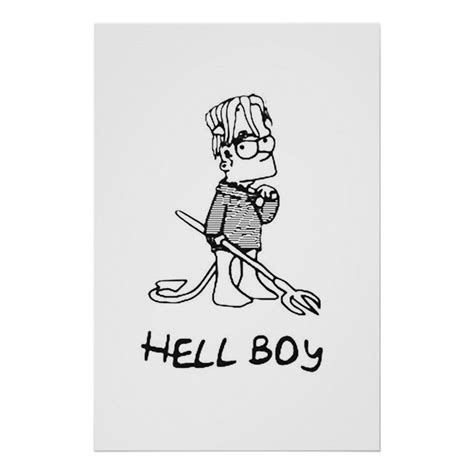 Lil Peep Hellboy Poster Zazzle