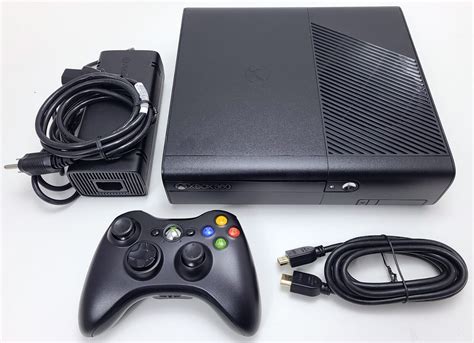 Microsoft Xbox 360 E System Black Video Game Console 250gb Wireless