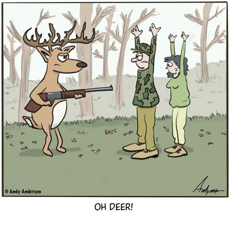 Cartoonmeme About Deer Hunting Andy Anderson Cartoons