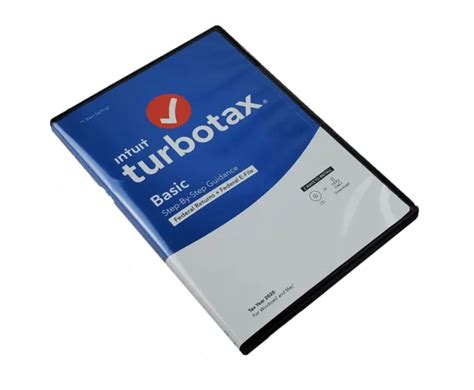 Turbotax Basic Desktop Tax Software Federal Returns Only