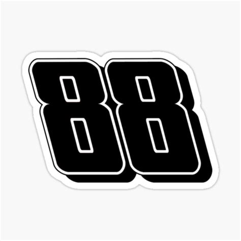 The 88 Dale Jr Sticker For Sale By Mccools88 Redbubble