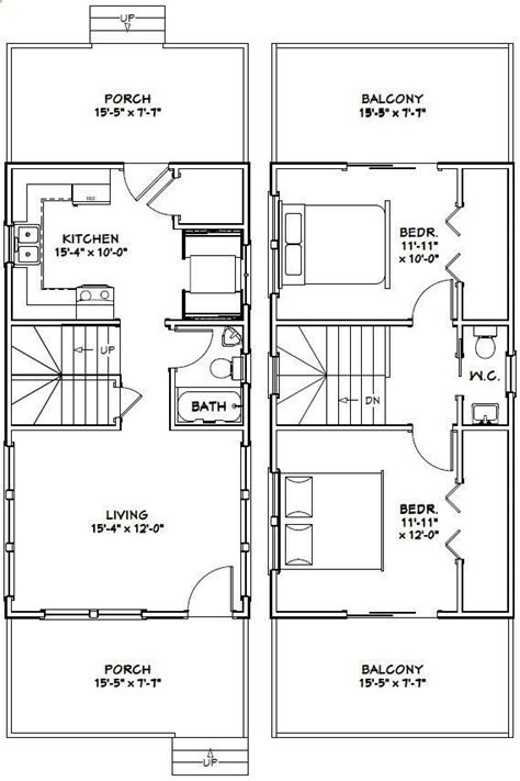 Looking for the best floor plans for your own tiny house on wheels? 11 best 16'x40' Cabin Floor Plans images on Pinterest ...