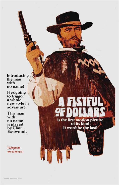 If one has a crush on 1960′s clint eastwood (in the spaghetti westerns) and present day scott eastwood (so, essentially the same person) that's not. Film Reviews from the Cosmic Catacombs: A Fistful of ...