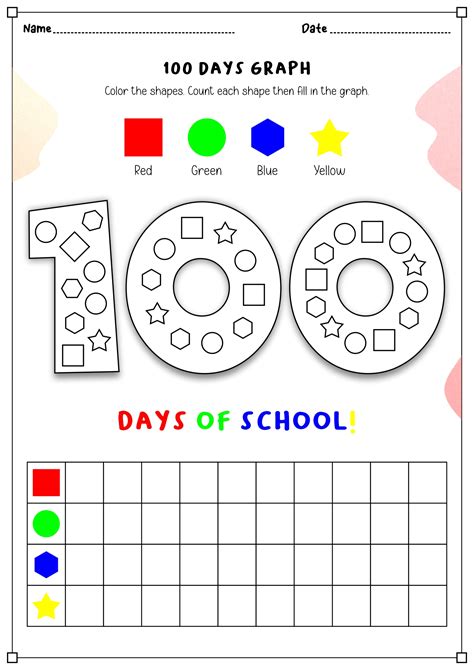 14 Best Images Of 100 Day Worksheets 100th Day Of School Printables