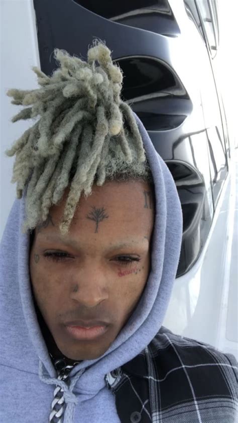 Xxxtentacion Grey Hair