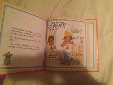 Tattling A Childrens Book About Tattling By Joy Berry Etsy