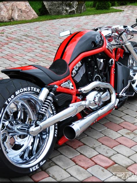 😈 Harley Davidson V Rod Supercharged By Fredy Custom Street Bikes