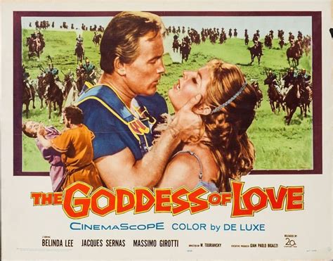 The Goddess Of Love Movie Poster X Half Sheet Belinda Lee Jacques
