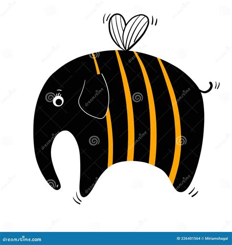Elefant Bee Stock Illustrations 6 Elefant Bee Stock Illustrations