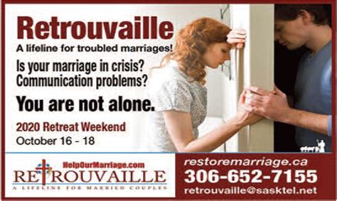 Retrouvaille Helps Hurting Marriages Next Weekend In Saskatoon Is