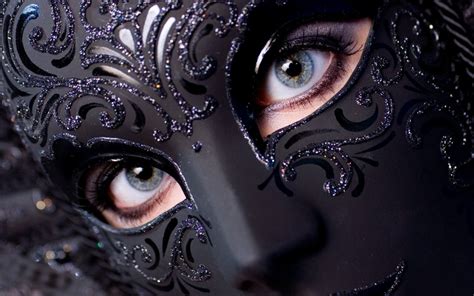 Closeup Photography Of Woman Wearing Black Mask Hd Wallpaper