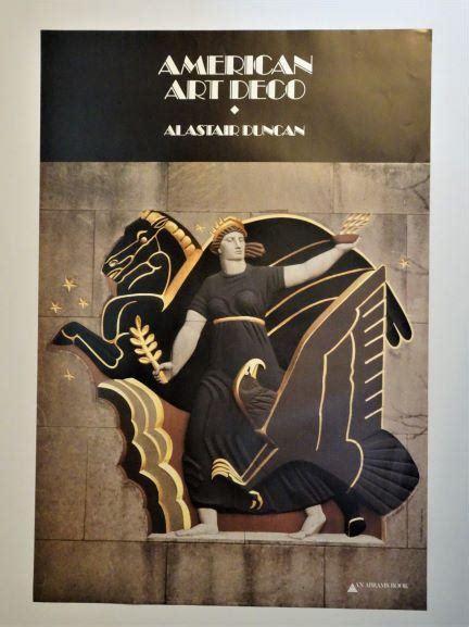 Promotional Poster For American Art Deco By Duncan Alastair Near Fine