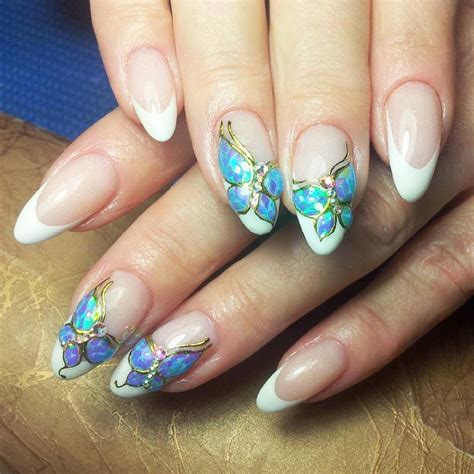 Don't forget to add a top coat for protecting them. 15 Easy Flower Nail Art Designs | trends4everyone