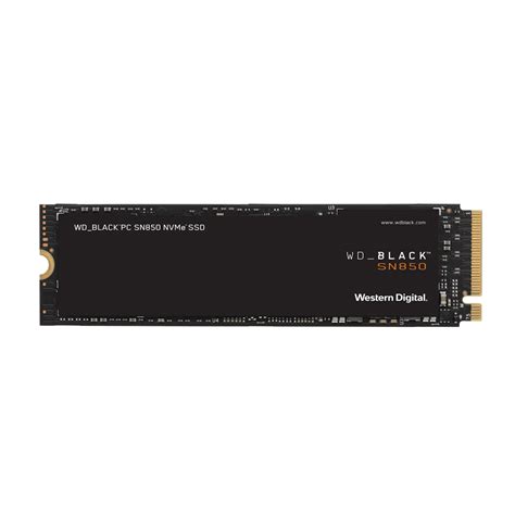 wd black ssd sn850 gaming nvme 500gb m 2 western digital wds500g1x0e data systems