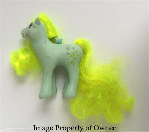My Little Pony G1 Year 4 Flutter Ponies Yello80s