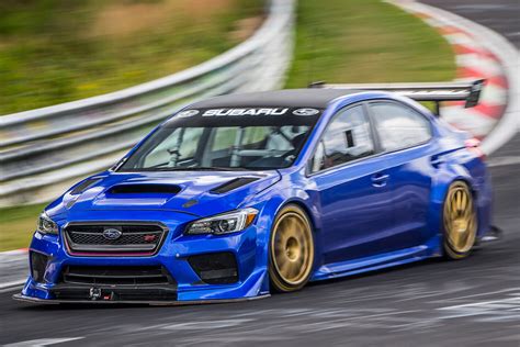 2017 Subaru Wrx Sti Smashes Four Door Nurburgring Lap Record