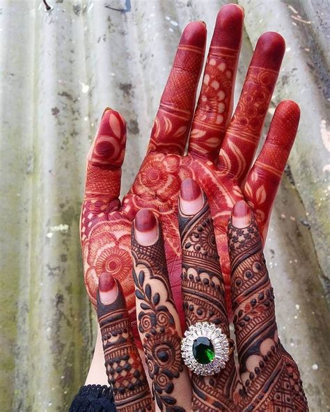 Amazing Red Color Henna By Hayatshenna 1000 Henna Designs Hand