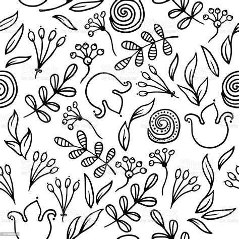 Seamless Flower Pattern Stock Illustration Download Image Now