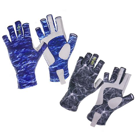Summer Spring Outdoor Sports Upf50 Uv Care Gloves Breathable Quick Dry