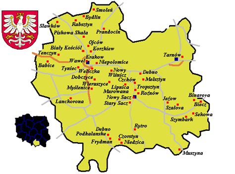 Polsko (polsky polska), oficiální název polská republika (pr, polsky rzeczpospolita polska, rp), je stát ležící ve střední evropě. Malopolskie - hrady