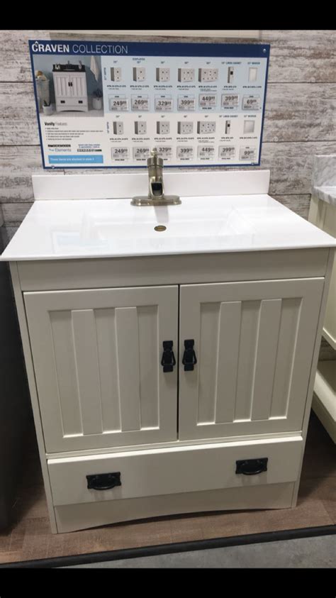 Yeah, there are so many furniture here, i want you to know some best designs of bathroom vanities by menards! Menards Craven Collection Vanity Set | Vanity, Vanity set