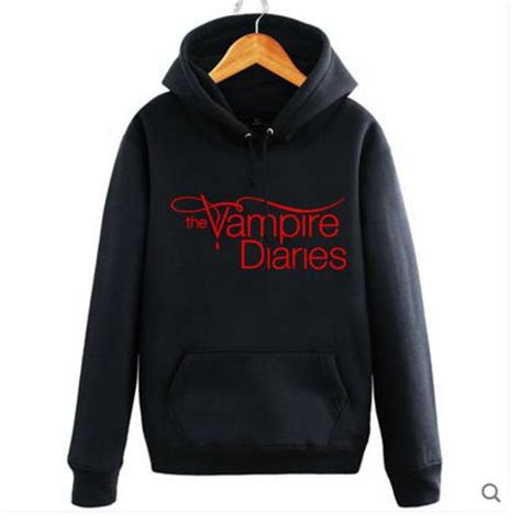 Tv The Vampire Diaries Hoodie Unisex Hooded Sweater Outwear Pullovers