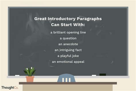 Examples Of Great Introductory Paragraphs