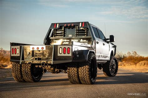 Not The Average Work Truck A Radical Raised 2017 Flatbed Ford F350