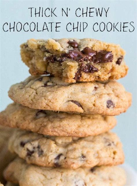 Thick And Chewy Chocolate Chip Cookie Recipe The Kitchen Magpie