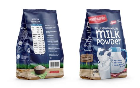Whole Milk Powder Bag Design Milk Packaging Whole Milk Powder