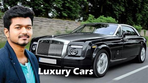 Vijay Luxury Car Collections Rolls Royce Nissan Audi Q5 Youtube