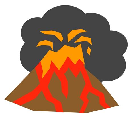 Volcano Free To Use Clip Art