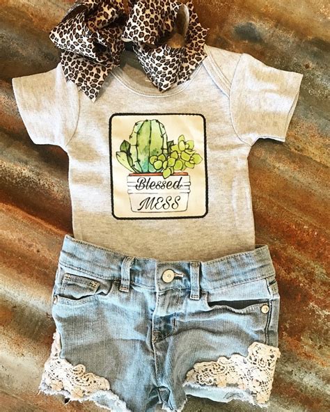 Girl Onesies Cowkid Clothing Company Western Baby Clothes Cute