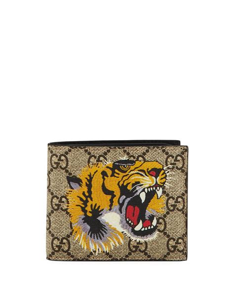 Gucci Gg Wallet With Tiger Printing Paul Smith