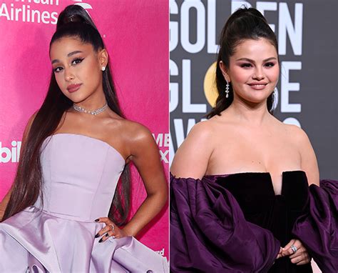 ariana grande shows love to selena gomez in instagram comment ‘cutie hollywood life