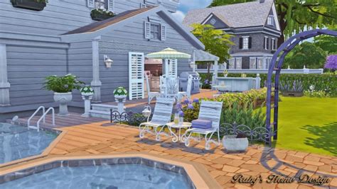 Ruby`s Home Design Springfield Home • Sims 4 Downloads