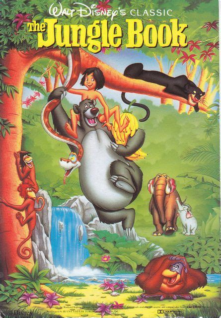 The Jungle Book Movie Poster Postcard Jungle Book Movie Jungle Book