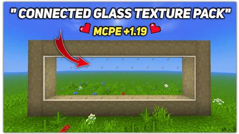 Connected Glass Texture Pack For Mcpe 119 Connected Glass Texture