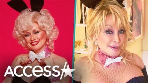 Dolly Parton Dresses As Playboy Bunny For Husbands Birthday Youtube