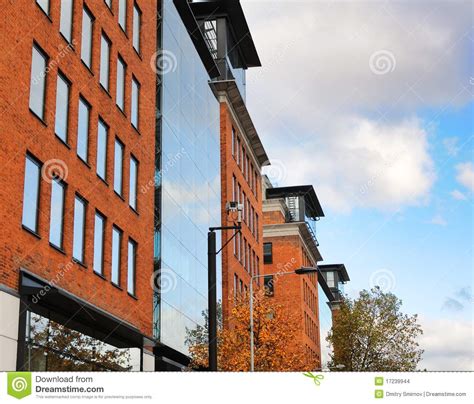 Modern Brick Building Stock Images Image 17239944