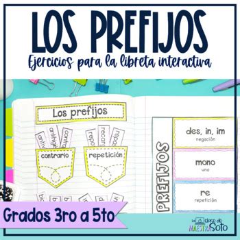 Spanish Prefix And Suffix Bundle Prefijos Y Sufijos By My XXX Hot Girl