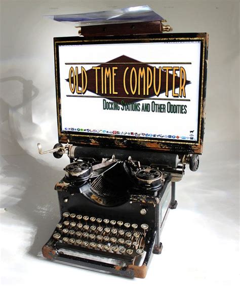 Typewriter Computer Keyboard With Usb Hookup Vintage Royal Desktop
