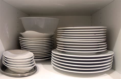 Dishes In Cupboard In The Kitchen Copyright Free Photo By M Vorel