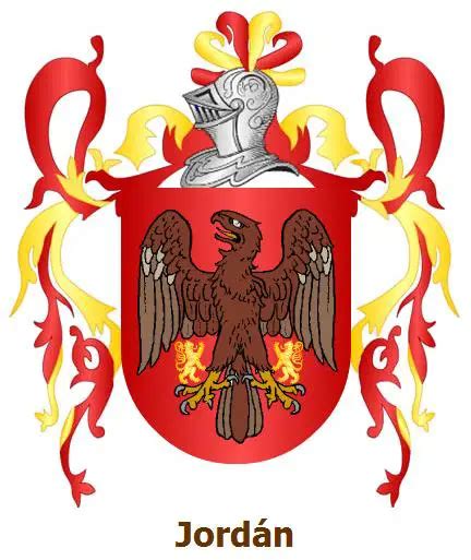 Significado Del Apellido Jord N Escudo Actualizado