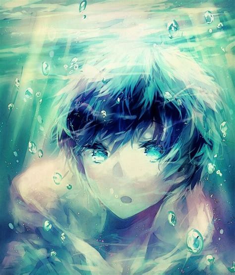 Underwater Anime Anime Swimming Anime Anime Art Beautiful