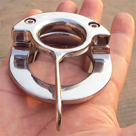 New Design Scrotal Pendant Weight Bearing Ring Metal Testicular Ring Penis Lock Penis Rings