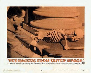Teenagers From Outer Space Teenager Movie Posters Vintage
