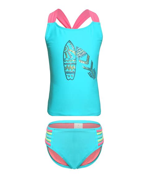 Buy Belloo Girls Tankini Set Swimsuits Two Pieces Bathing Suit Swimwear