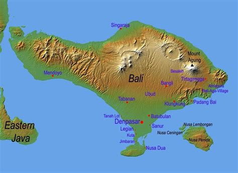 7 Bali Maps Bali On A Map By Regions Tourist Map And More